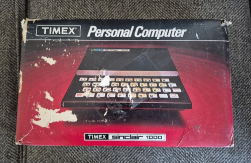VINTAGE TIMEX SINCLAIR 1000 UNTESTED ACCESSORIES PERSONAL COMPUTER w ...