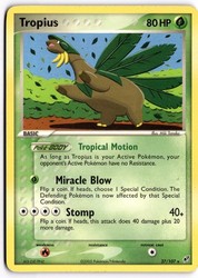 Tropius 27/107 EX Deoxys Rare