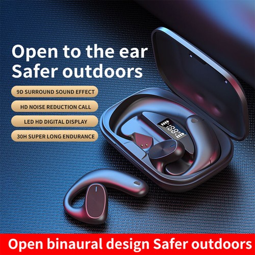 Wireless Bluetooth 5.0 Headset TWS Earphones Earbuds Stereo Headphones Ear Hook