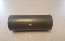 Weld on Rotary Cutter Tail Wheel Fork Mounting Tube 1-1/2" Diameter Post Fork