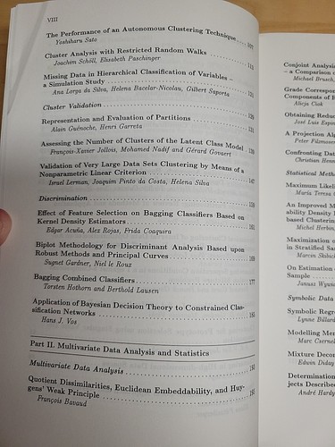 Classification Clustering And Data Analysis Recent Advances And Applications - Picture 6 of 14