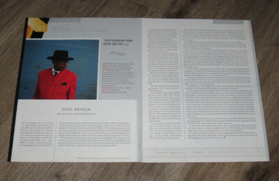 Wiley & The Checkmates original TWO magazine clippings pages PHOTO article