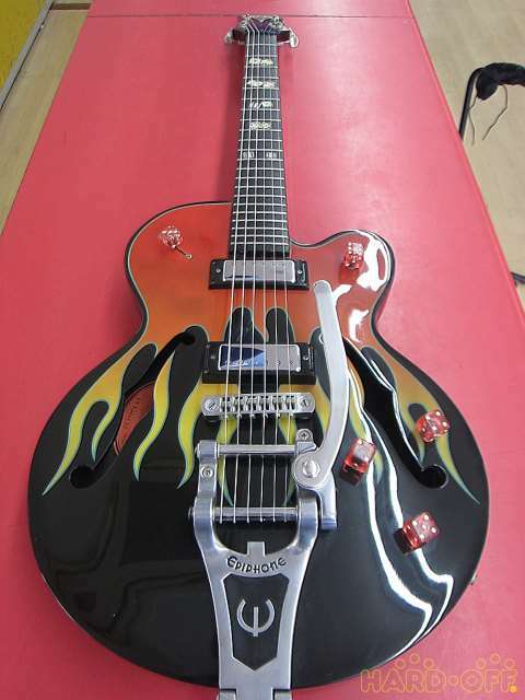 Epiphone Semi-Aco S00085908 Flamekat Body Type Edition Series Collection Special Epiphone Semi-Aco S00085908 Flamekat Body Type Edition Series Collection Special