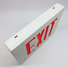 UNBRANDED CAST ALUMINUM 0284267 AC LED EXIT SIGN