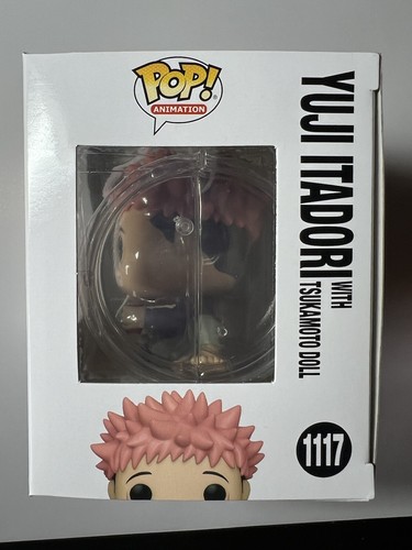 Funko POP! YUJI ITADORI #1117 w/Tsukamoto Doll Jujutsu Kaisen FYE Exclusive-NEW - Picture 7 of 8