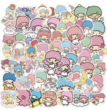 Little Twin Stars Stickers 50 Pcs Hello Kitty  Friends Decal US SELLER