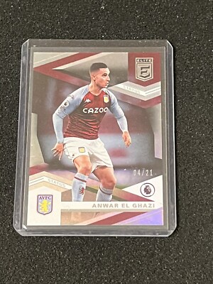 Anwar El Ghazi 2020-21 Panini Chronicles Elite Status #d /21 #3 PSV Aston Villa