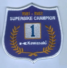 Kawasaki Kz1000r "Eddie Lawson R2 " Embroidered Patch