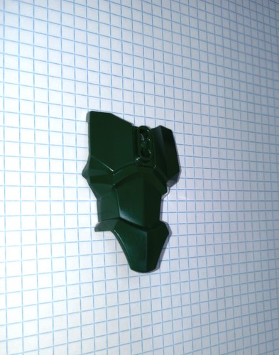1 Lego Part 90652 Dark Green Bionicle Tahu and Large Figure Torso Armor
