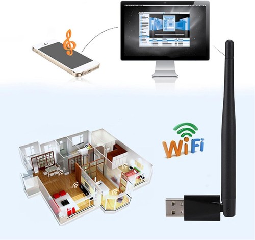 JT76 Wireless WIFI Adapter Dongle For JUSTOP/Nano Box/Anspo CCTV DVR Recorder - Picture 3 of 4