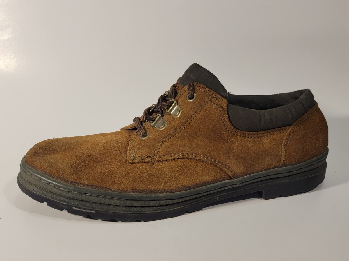Original Rugged Outback Mens 10 M Brown Suede Leather Oxford  display picture 1