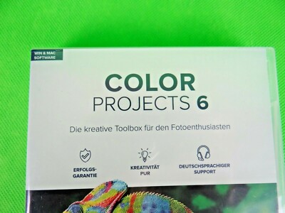 Franzis Color Projects 6 ( Windows / Mac) Software / CD Rom Bildbearbeitung