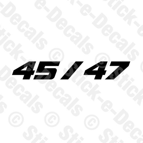 45 47 Donald J. Trump President Truck Car Tumbler Vinyl Decal Sticker 2024 MAGA - Bild 5 von 6
