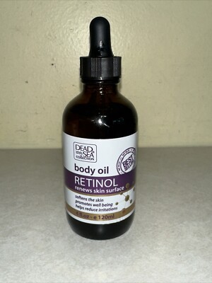 Dead Sea Collection Retinol Body Oil Renews Skin Surface Well Being 4oz