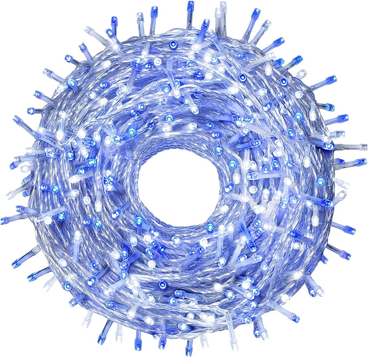 500 LED Christmas Tree Lights, 164FT 8 Twinkle Modes Plug in