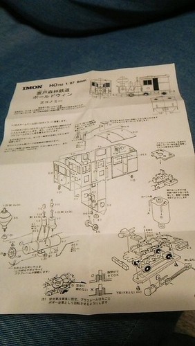 Imon Baldwin Oketo Forest Railway Steam Locomotive Kit BLW HOn2-1/2/HOn30/HOe - Picture 3 of 4