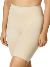 NWT Maidenform Women's Cover Your Bases Smoothing Shapewear Slip Short S DM0035