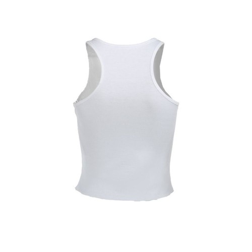 Y2K Sleeveless Tank Top Hip Hop Harajuku Crop Tops Sexy Hot Girl Streetwear - Picture 7 of 14