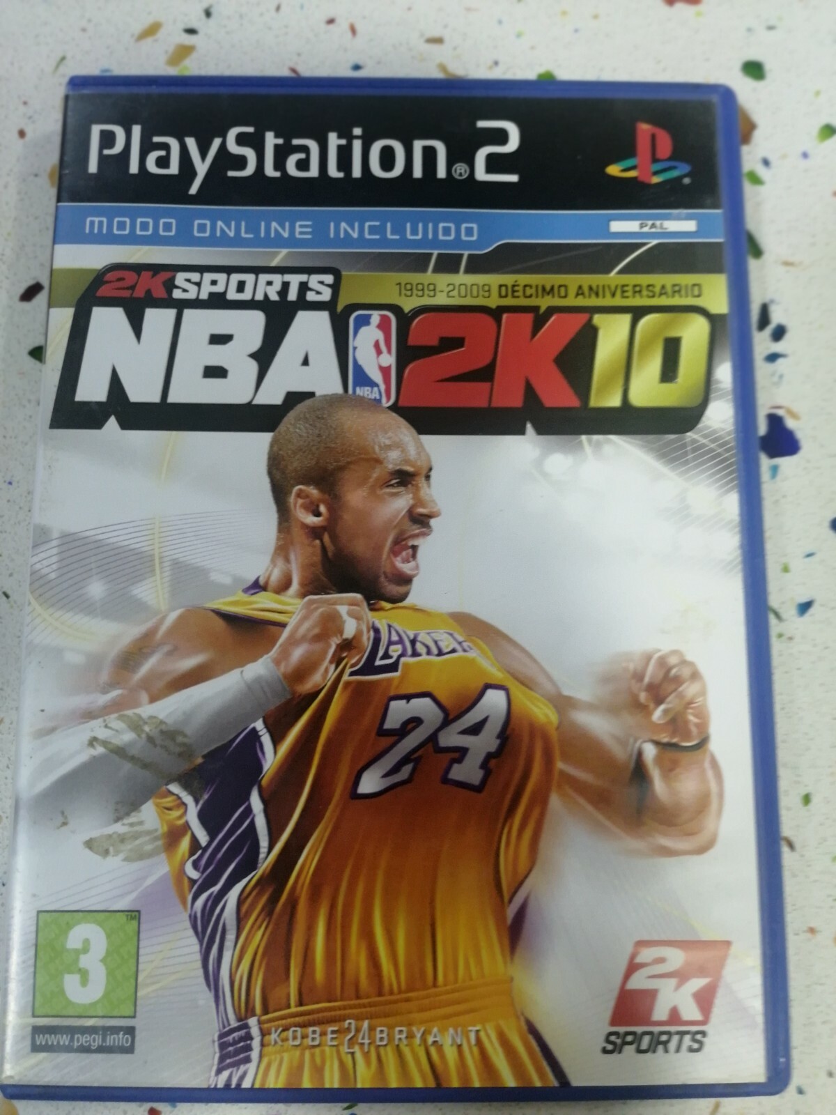 NBA 2K10 2K SPORTS PAL PS2 DVD ROM AM