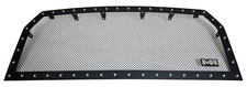 SmittyBilt M1 Black Mesh Grill Insert for 2015-2017 Ford F150 Stainless Steel
