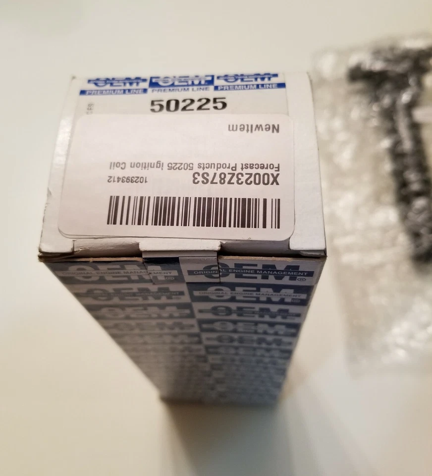 NEW SEALED Ignition Coil Left Original Engine Management for 50225 - Image 2 of 2