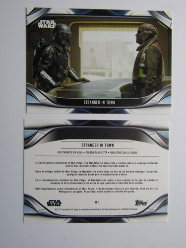 Topps 2020 Star War The Mandalorian Season 1 Base Card Choice - Picture 88 of 168