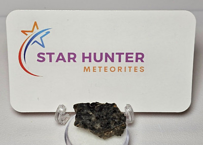 5.47 grams 26mm Bechar 003 Lunar Meteorite Moon Polished End Cut w/ COA