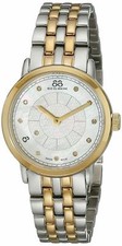 88 Rue Du Rhone 87WA120059 Women's Dress Double 8 Origin Two-Tone Diamond Watch