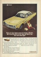 If you feel great when you look at one who cares Chrysler 300 ad 1966 NY