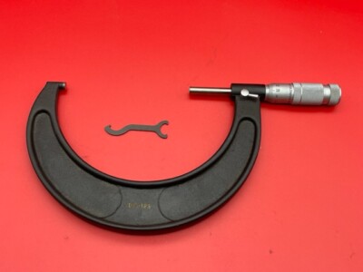 Brown & Sharpe 599-50-108 100-125mm STRAIGHT LINE MICROMETER in stock