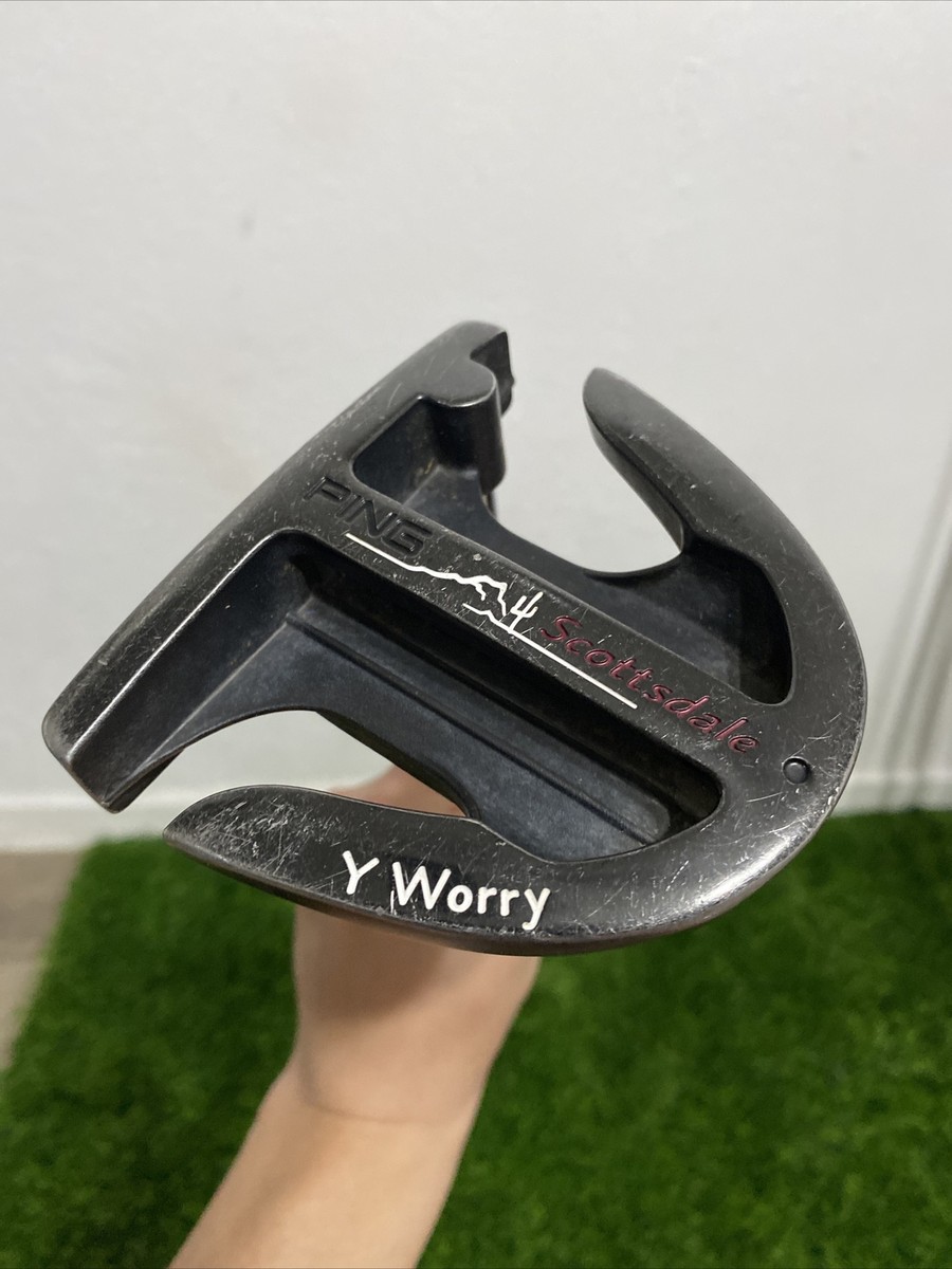 PING パター ブラック ピン パター PING Scottsdale Putter Y-Worry
