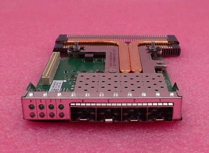 Dell X710 10Gb DA/SFP+ Quad Port RNDC Redundant Network Daughter Card - 68M95 - Image 2 of 4