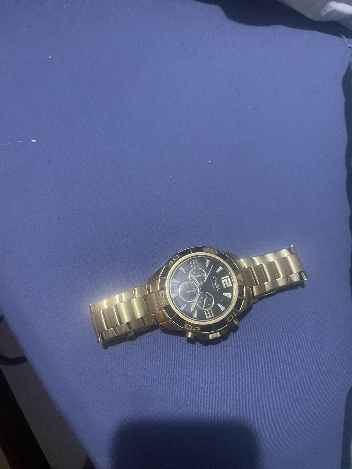 Mens Gold Watch eBay