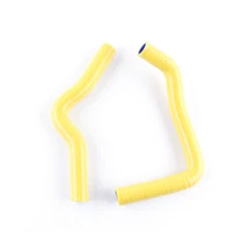 For 2002-2008 Suzuki RM85 RM 85 Coolant Pipes Silicone Radiator Hose Yellow New