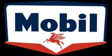 Mobil Oil, Gasoline w/ Pegasus NEW Sign: 48" Wide USA STEEL