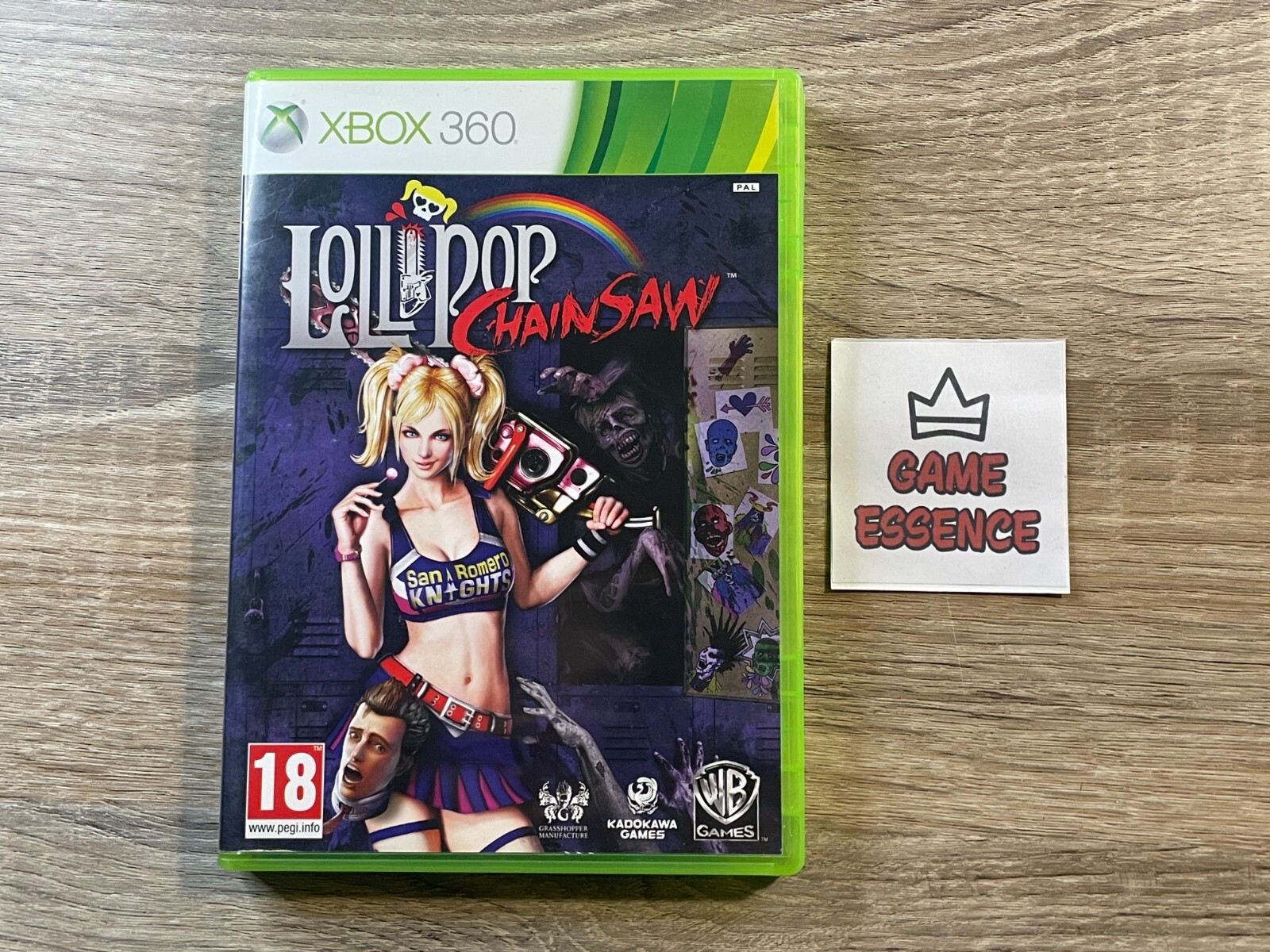 Lollipop Chainsaw Xbox 360 Complet PAL FR
