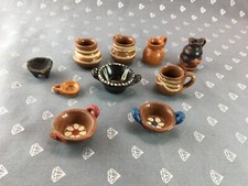 14 G15 -- Ancestor Offering Vessels Doll House Clay Mesoamerican Altar Mexican