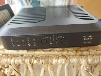 CISCO DPC2320 Cable Modem Wireless Router 802.11n Gateway READ DESCRIPTION