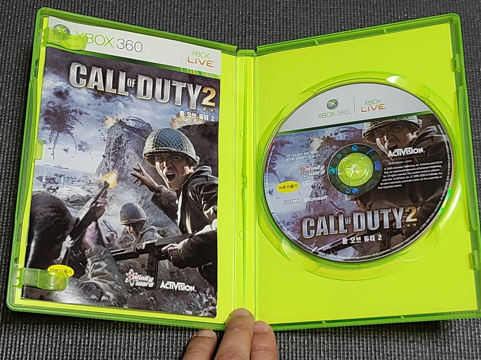 Microsoft XBOX360 Call of Duty 2 Retro Game Korean Version for MS Console - Image 4 of 4
