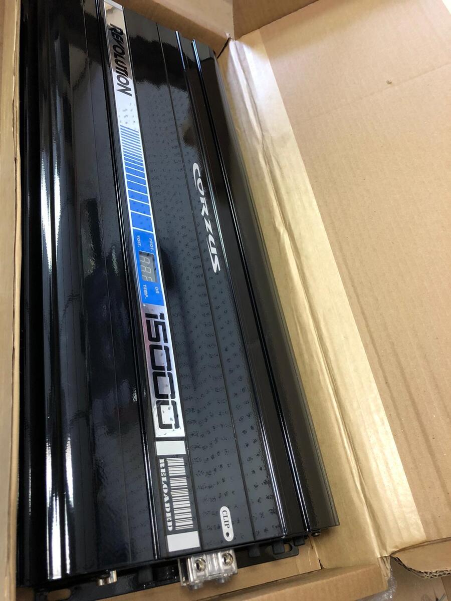 CORZUS REVOLUTION MD15000 Reloaded 15K W RMS 1 Channel 1 OHM CORZUS REVOLUTION MD15000 Reloaded 15K W RMS 1 Channel 1 OHM