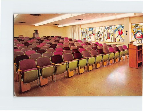 Postcard Lecture Hall Roger Bacon Center for the Sciences and Professions MN USA - Picture 1 of 2