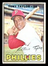 1967 OPC O PEE CHEE TOPPS MLB BASEBALL #126 Tony Taylor EX Philadelphia Phillies