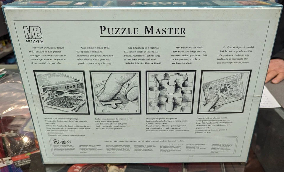 MB Puzzle 3000 PEZZI - Panorami - Cielo Tempestoso - 1992 - NUOVO - Immagine 2 di 3