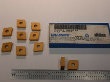 VALENITE CNMA-432 V1N CARBIDE INSERTS, 10 PCS, MADE IN USA