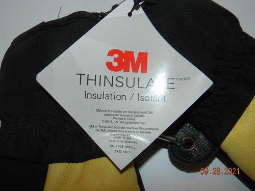 Work Gloves 3M Insulated Multipurpose Thinsulate Womens L "Habit" - Picture 3 of 3