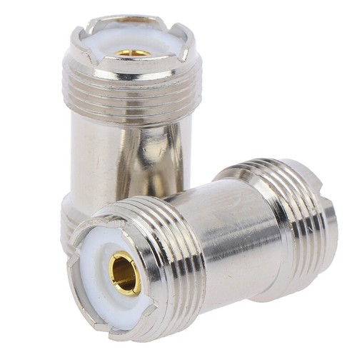 SO-239 UHF Female to Female RF Coax Cable Adapter Connector for PL-259 UHF ^Z8 - Zdjęcie 12 z 12