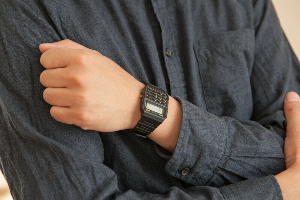 Casio Men's Vintage Watch CA-53W-1Z Calculator Resin Watch Daily Alarm AU Stock - image 4 of 4