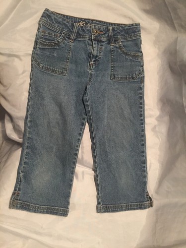 Denim Capri Pants Cropped Jeans Size 