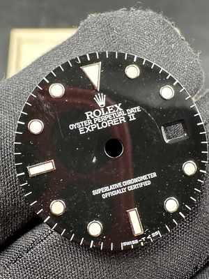 Rolex Explorer II Black T25 markers dial for model 16570 | eBay