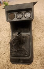 Volkswagen Rabbit Convertible Mk1 Genuine Black Dash Center Console Gauges Volkswagen Rabbit Convertible Mk1 Genuine Black Dash Center Console Gauges